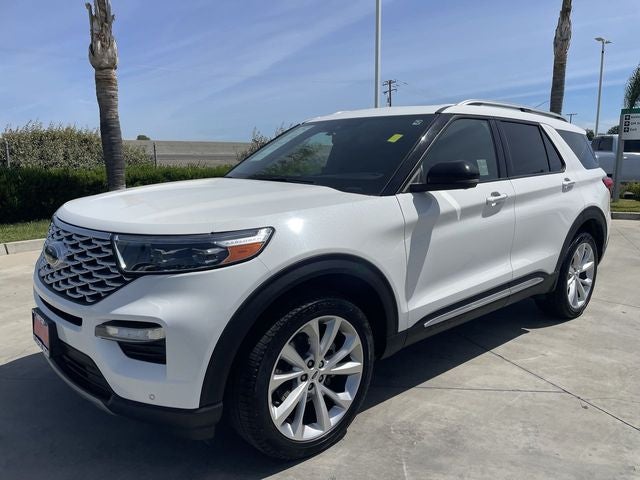2022 Ford Explorer — interior view